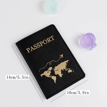 Новая карта с тиснением из искусственной кожи, защитный чехол для паспорта, сумка для хранения документов, держатель для паспорта, в наличии Бесплатная доставка, коробка для карточек