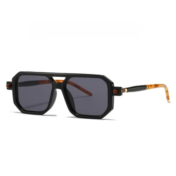 Новая коробка модных солнцезащитных очков 8709 солнцезащитные очки для уличных фото знаменитостей в Интернете, женские трендовые очки с синим светом