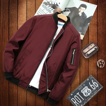 Новая мужская куртка 2023, модная повседневная тонкая мужская куртка, спортивная куртка-бомбер, мужские куртки, мужские и пальто большого размера