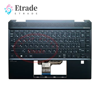 Новая Оригинальная Верхняя крышка Подставки для рук Ноутбука С Клавиатурой С подсветкой L37683-291 Для HP Spectre X360 Серии 13-AP TPN-Q212