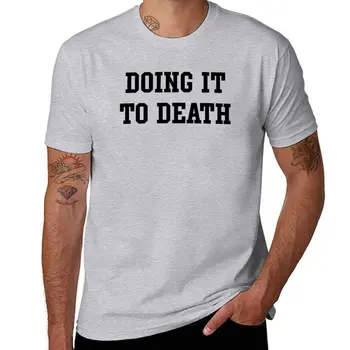 Новая футболка Doing It To Death, новое издание футболки, эстетическая одежда, эстетическая одежда, кавайная одежда, мужские футболки