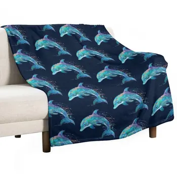 Новое животное My Spirit - дельфин - Плед с футболкой, идеи подарков на день Святого Валентина, Одеяла для диванов