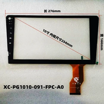 Новый 10.1nch Сенсорный Экран Digitizer Panel Glass Для XC-PG1010-091-FPC-A0