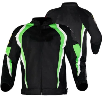 Новый костюм для езды на мотоцикле, рыцарская куртка, гоночный костюм, защита от снижения скорости и падения, летнее пальто из дышащей сетки