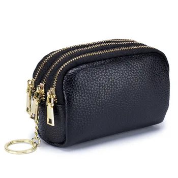 Новый стиль, мини-сумка для мелочи из воловьей кожи, женская многоцелевая кожаная сумка для мелочи, брелок для ключей