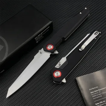 НОВЫЙ тактический Карманный Складной нож EDC 440 Tanto Blade G10, Ручка с зажимом для ремня, Снаряжение для охоты на открытом воздухе, Прямой инструмент