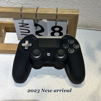 Новый черный беспроводной контроллер для геймпада PS4 с двойной вибрацией, элитный игровой контроллер, джойстик для игровой консоли PS3/ PC