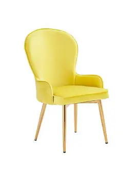 Обеденный стул в скандинавском ресторане, сетчатый красный стул, стул для макияжа, стул для кофейни, чайный магазин, столовая со спинкой из кованого железа