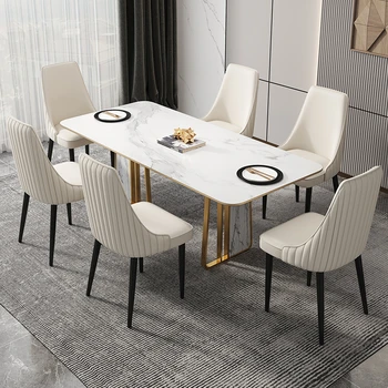 Обеденный стул с Скандинавским акцентом, Передвижной Современный Дизайнерский стул для гостиной, Роскошные Белые шезлонги, мебель для дома для зала GPF30XP