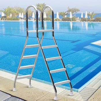 Оборудование для плавания, двусторонняя пластиковая лестница для бассейна