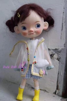 Одежда для куклы Dula Платье-Плащ комплект Blythe ob24 ob22 Azone Licca ICY JerryB 1/6 Аксессуары для Куклы Bjd