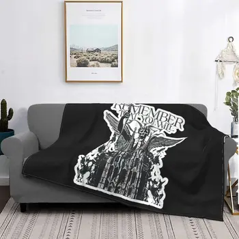 Одеяло Ghost Palace из полифиевого флиса, плюшевые осенне-зимние милые супер теплые ультрамягкие одеяла для дивана, плюшевое тонкое одеяло