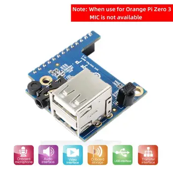 Оранжевый Pi Zero 3 Алюминиевый Корпус Металлический Корпус Пассивного Охлаждения Силиконовый Радиатор для OPI Zero 3 1 2 4GB Плата Z3H6