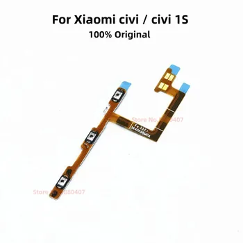 Оригинал для Xiaomi civi/civi 1S Кнопки включения выключения громкости Боковые клавиши Разъем гибкого кабеля Запасные части