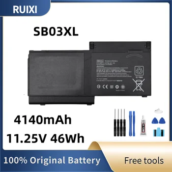 Оригинальный аккумулятор RUIXI SB03XL для HP EliteBook 820 720 725 G1 G2 HSTNN-IB4T HSTNN-l13C HSTNN-LB4T SB03046XL 717378-001