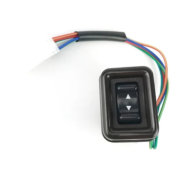 Переключатель управления стеклом Легкая пластиковая кнопка переключения подъемников регулятора