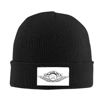 Персональная шапочка с логотипом Cactus Jack Трэвиса Скотта, вязаная шапочка с черепом для теплой зимы унисекс, шапочки с черепом, вязаная шапка-кепка