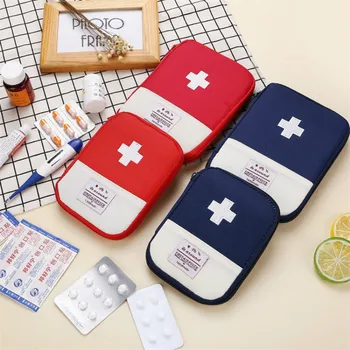 Портативная сумка для хранения Сумка для оказания первой помощи, аптечка для выживания на открытом воздухе, Органайзер для таблеток, комплекты для чрезвычайных ситуаций, аксессуары для путешествий