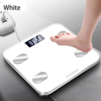 Приложение Bluetooth, весы для измерения жировых отложений, USB электронные цифровые весы, умные весы для взвешивания, напольные весы для ванной, баланс для взвешивания, индекс ИМТ