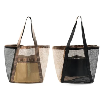 Прозрачная сумка-тоут, женская пластиковая сумка-тоут, пляжная сумка через плечо, дорожные сумки для бассейна