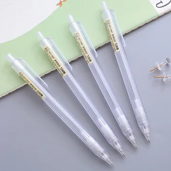 Прозрачный автоматический карандаш для студентов, Матовый карандаш 0,5 / 0,7 мм, Студенческие принадлежности