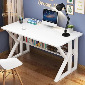 Простой дизайн, игры, мебель для офиса и дома, коммерческая мебель для студентов, деревянный угловой стол, Компьютерный стол