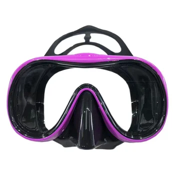 Профессиональная маска для подводного плавания с маской для подводного плавания, очки для подводного плавания, Силиконовая Маска для панорамного погружения для взрослых, Плавательные очки для подводного плавания