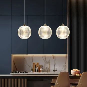 Регулируемая кольцевая люстра Современный дизайн светильника для кабинета гостиной Ресторан Кафе Вилла Лофт Роскошная Золотая Лестничная люстра