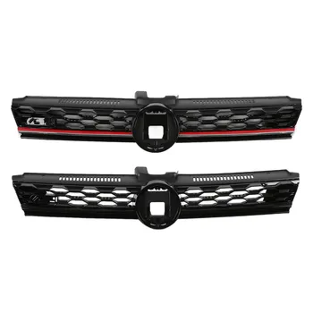 Решетка капота Передняя решетка глянцевая черная Прочная для замены автомобиля MK7.5 Facelift 2017-2020