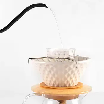 Ручной капельный фильтр, Отличный удобный фильтр для кофе, Переливающийся через душ, экстрактор для перемешивания кофе, мешалка для кухни