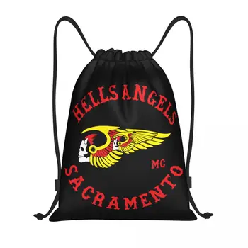 Рюкзак с логотипом Hells Angels World, спортивная сумка для мужчин и женщин, Тренировочный рюкзак для мотоклуба