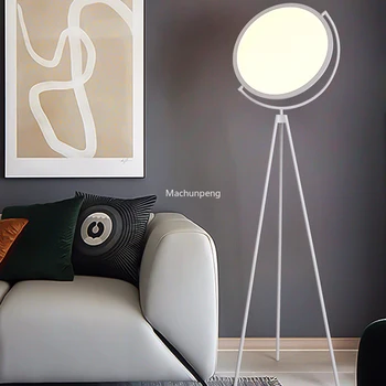 Скандинавский Итальянский дизайнерский торшер, минималистичная прикроватная тумбочка для спальни, скандинавская лампа, ночная люминария, украшение гостиной