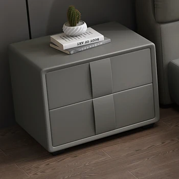 Скандинавский прикроватный шкафчик стеллаж для хранения Маленькая современная спальня для хранения Простой прикроватный шкафчик Шкаф для хранения