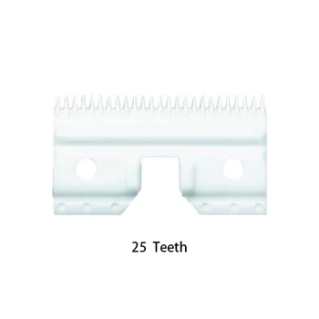Сменное лезвие для стрижки с керамической кромкой на 25 зубьев, совместимое с сериями Andis, Oster A5 и Walh KM