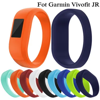 Сменные Ремешки на запястье Ремешок Для часов Garmin vivofit JR Силиконовая Застежка Для часов Garmin vivofit JR ремешок для часов браслет