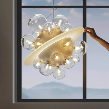 Современные подвесные светильники внутреннее освещение светодиодные светильники для комнатных люстр Потолочная столовая Подвесная лампа Освещение люстры