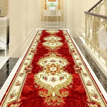 Современные роскошные ковры для длинного коридора, украшение прихожей, домашние ковры для гостиной, коврики для большой спальни, ковровая дорожка
