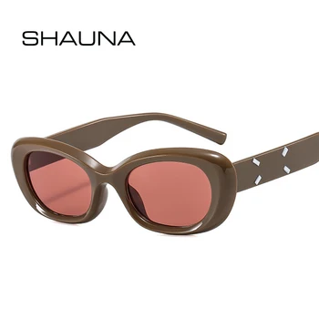 Солнцезащитные очки SHAUNA Retro Small Oval UV400