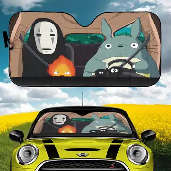 Солнцезащитные очки для автомобилей Totoro и No Face Ghibli