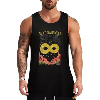 Танцевальный топ с графическим дизайном Dance Gavin Dance Mothership, быстросохнущая футболка, футболки для спортзала, мужской тренировочный жилет с отягощениями