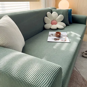 Толстые эластичные чехлы для диванов, регулируемые по растяжению, чехол для дивана для гостиной, нескользящий чехол, чехол для дивана с наволочками