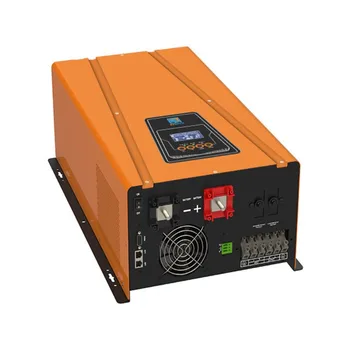 Тороидальный инвертор серии RP 6 кВт 48 В Чистый порт связи с сухим контактом 6000 Вт Чистый синусоидальный инвертор Зарядное устройство