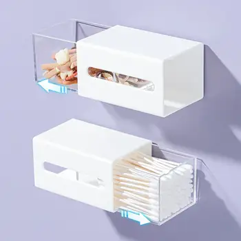 Удобный контейнер для хранения, выдвижной дизайн, Настенный компактный контейнер для хранения.