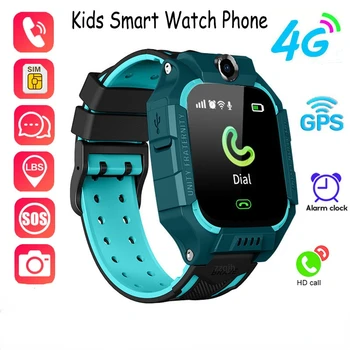 Умные часы для студентов, детские GPS HD, вызов, голосовое сообщение, водонепроницаемые Умные часы для детей, фото с дистанционным управлением, мужские и женские часы