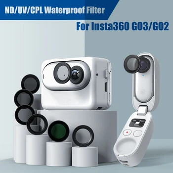 Фильтры объектива Для Insta360 Go 3 ND8 ND16 ND32 UV CPL Водонепроницаемый Фильтр Для Спортивной камеры Insta360 GO2 Action Аксессуары