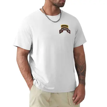 Футболка 75-го полка рейнджеров, быстросохнущая футболка, футболки для тяжеловесов, мужская футболка с рисунком