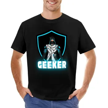 Футболка Geeker, футболки больших размеров, одежда kawaii, мужская одежда