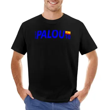Футболка PALOU 10, винтажная футболка, эстетичная одежда, мужские футболки большого и высокого роста