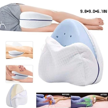 Хлопковая подушка для ног с эффектом памяти, облегчающая боль в бедрах, суставах, подушечках для ног, Домашняя подушка для сна из хлопка с эффектом памяти