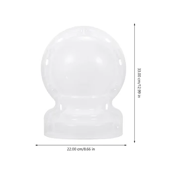 Цементная Форма Мяч Римская Колонна Украшения Модель 33x25.5cm Бетонный Блок Белый Пластиковый Забор DIY Формы